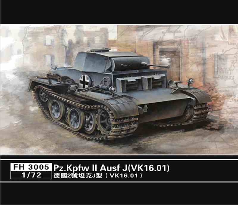 Flyhawk 1/72 Pz.Kpfw II Ausf J German WWII light tank