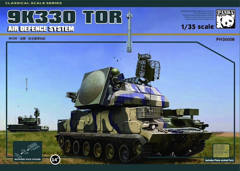 Panda 1/35 9K330 Tor Air Defence System USSR surface-to-air missile system