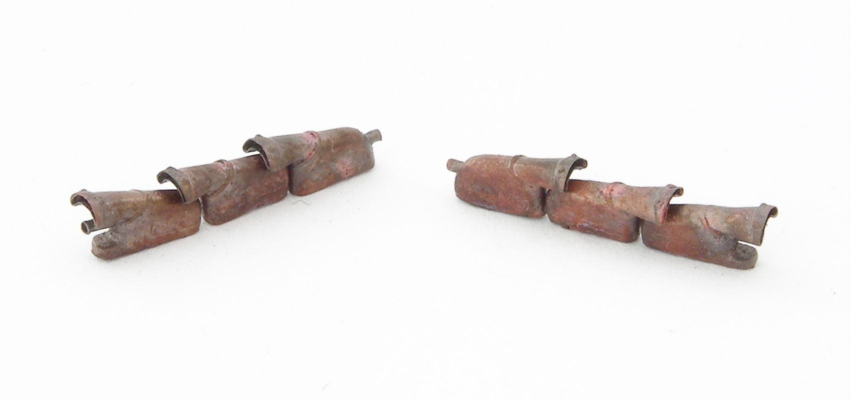 REXX metal exhaust pipes for 1/48 Spitfire Mk.V with heater system