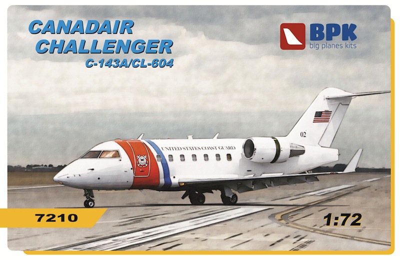 BPK 1/72 Canadair Challenger C-143A/CL-604 business jet
