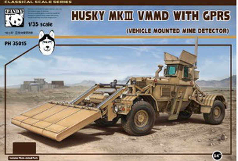 Panda 1/35 Husky Mk.II VMMD (Vehicle Mounted Mine Detector) with GPRS