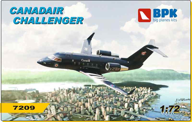 BPK 1/72 Canadair Challenger CL 601 business jet