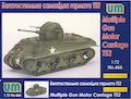 UM / UniModel 1/72 T52 Multiple Gun Motor Carriage T52, American WWII AA vehicle