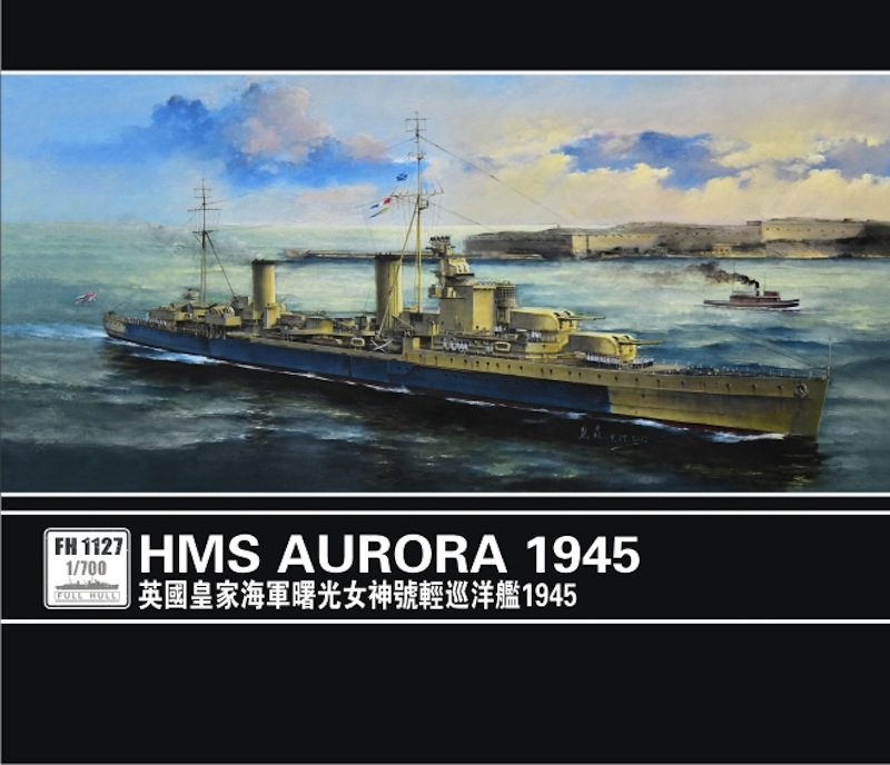 Flyhawk 1/700 HMS Aurora, British Arethusa-class light cruiser