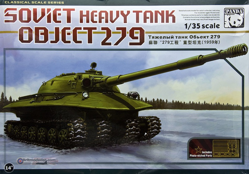 Panda 1/35 Object 279 soviet experimental heavy tank