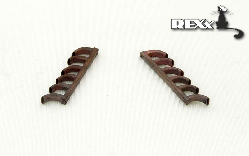 REXX metal exhaust pipes for 1/48 Focke-Wulf Fw-190D