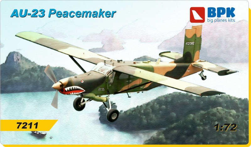 BPK 1/72 AU-23 Peacemaker American utility aircraft