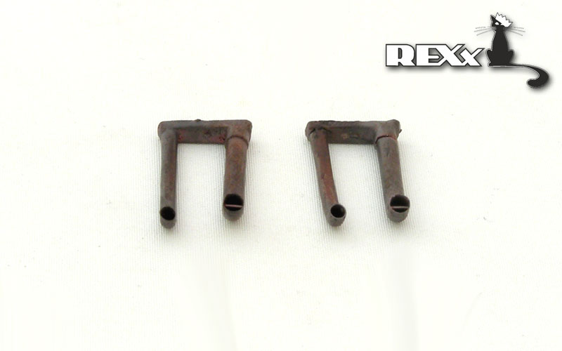 REXX metal exhaust pipes for 1/35 Panther A with cooler, German WWII tanks