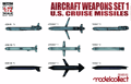 Modelcollect 1/72 Aircraft weapons set 1 US cruise missiles