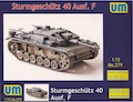 UM / UniModel 1/72 Sturmgeschutz 40 (StuG 40) Ausf F, German WWII assault gun