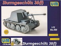 UM / UniModel 1/72 Sturmgeschutz 38(t), German WWII self-propelled gun