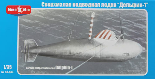 MikroMir 1/35 Delphin-1 (Dolphin-1), German midget sumarine